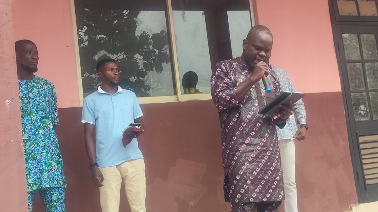 Addressing the school community